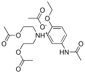 CAS#: 84100-33-4, (5-Acetamido-2-Ethoxyphenyl)Bis(2-Acetoxyethyl)Ammonium Acetate