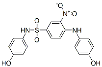 CAS#: 84100-91-4, N-(4-Hydroxyphenyl)-4-[(4-Hydroxyphenyl)Amino]-3-Nitrobenzenesulphonamide