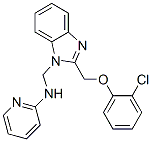 CAS#: 84138-37-4, N-[[2-[(2-Chlorophenoxy)Methyl]Benzoimidazol-1-Yl]Methyl]Pyridin-2-Amine