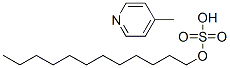 CAS 登录号：84176-63-6， 4-皮考啉月桂基硫酸酯盐