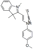 CAS#: 84196-24-7, 2-[2-[(4-Methoxyphenyl)Amino]Vinyl]-1,3,3-Trimethyl-3H-Indolium Thiocyanate