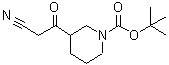 CAS#: 842112-53-2, 2-Methyl-2-propanyl 3-(cyanoacetyl)-1-piperidinecarboxylate