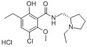 CAS#: 84226-12-0, S(-)-Eticlopride Hydrochloride