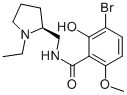 CAS 登录号：84226-14-2， 3-溴-N-((1-乙基-2-吡咯烷基)甲基)-2-羟基-6-甲氧基苯甲酰胺