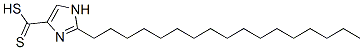 CAS 登录号：84255-38-9， 2-十七烷基-1H-咪唑-5-二硫代甲酸