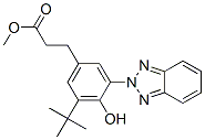 CAS 登录号：84268-33-7， 3-(2H-苯并三唑-2-基)-5-(1,1-二甲基乙基)-4-羟基-苯丙酸甲酯