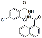 CAS 登录号：84282-10-0， 2'-(2,4-二氯苯甲酰基)-1-萘甲酰肼
