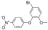 CAS 登录号：84304-18-7， 3-溴-6-甲氧基-1-(4-硝基苯氧基)苯