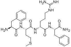 CAS 登录号：84313-44-0， 苯基-蛋氨酸-D-精氨酸-苯基酰胺
