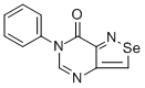 CAS 登录号：84321-35-7， 6-苯基-7(6H)-异硒唑[4,3-d]嘧啶酮