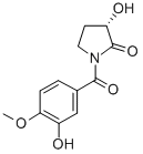 CAS 登录号：84367-19-1， (S)-3-羟基-1-(3-羟基-4-甲氧基苯甲酰基)-2-吡咯烷酮