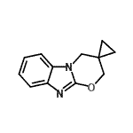 CAS#: 84375-32-6, Spiro[cyclopropane-1,3'-[1,3]oxazino[3,2-a]benzimidazole]