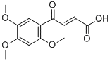 CAS 登录号：84386-10-7， (E)-4-氧代-4-(2,4,5-三甲氧基苯基)-2-丁烯酸