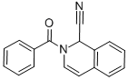 CAS 登录号：844-25-7， 1-氰基-2-苯甲酰基-1,2-二氢异喹啉
