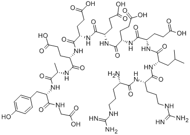 CAS 登录号：84424-84-0， 精氨酰-精氨酰-促胃泌素片段 22-30