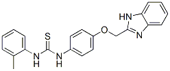CAS#: 84483-98-7, 3-[4-(1H-Benzoimidazol-2-Ylmethoxy)Phenyl]-1-(2-Methylphenyl)Thiourea