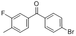 CAS#: 844879-18-1, 4-Bromo-3'-Fluoro-4'-Methylbenzophenone