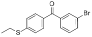 CAS#: 844879-52-3, 3-Bromo-4'-(Ethylthio)Benzophenone