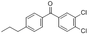 CAS#: 844885-29-6, 3,4-Dichloro-4'-n-Propylbenzophenone