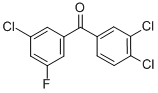 CAS#: 844885-33-2, 5-Fluoro-3,3',4'-Trichlorobenzophenone