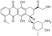 CAS 登录号：84519-42-6， 9-脱氧阿霉素