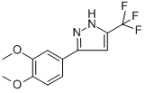 CAS#: 845266-33-3, 3-(3,4-Dimethoxyphenyl)-5-(Trifluoromethyl)-1H-Pyrazole