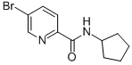CAS 登录号：845305-91-1， 5-溴-N-环戊基吡啶甲酰胺