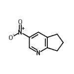 CAS#: 84531-36-2, 3-Nitro-6,7-dihydro-5H-cyclopenta[b]pyridine