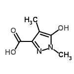 CAS#: 845675-32-3, 5-Hydroxy-1,4-dimethyl-1H-pyrazole-3-carboxylic acid