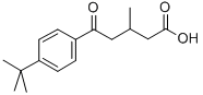 CAS#: 845781-47-7, 5-(4-Tert-Butylphenyl)-3-Methyl-5-Oxovaleric Acid