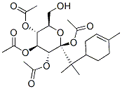 CAS 登录号：84582-23-0， [(2S,3R,4S,5R,6R)-3,4,5-三乙酰氧基-6-(羟基甲基)-2-[2-(4-甲基-1-环己-3-烯基)丙-2-基]四氢吡喃-2-基]乙酸酯