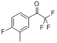 CAS#: 845823-10-1, 4'-Fluoro-3'-Methyl-2,2,2-Trifluoroacetophenone