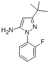 CAS 登录号：845866-86-6， 5-叔丁基-2-(2-氟-苯基)-2H-吡唑-3-基胺