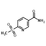 CAS#: 845875-80-1, 6-(Methylsulfonyl)nicotinamide