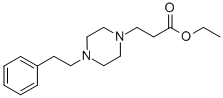 CAS 登录号：845885-92-9， 3-(4-苯乙基哌嗪基)丙酸乙酯