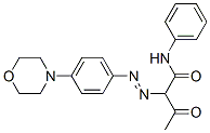 CAS 登录号：84604-33-1， 2-[[4-(吗啉基)苯基]偶氮]乙酰乙酰苯胺