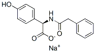 CAS 登录号：84604-82-0， (R)-(4-羟基苯基)(苯基乙酰氨基)乙酸钠