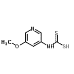 CAS#: 846064-77-5, (5-Methoxy-3-pyridinyl)carbamodithioic acid