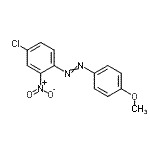 CAS#: 84613-57-0, 1-(4-Chloro-2-nitrophenyl)-2-(4-methoxyphenyl)diazene
