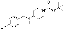 CAS 登录号：846605-66-1， 4-[(4-溴苄基)氨基]-1-哌啶羧酸叔丁酯