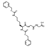 CAS#: 84697-19-8, N<sup>2</sup>,N<sup>6</sup>-Bis[(benzyloxy)carbonyl]-L-lysylglycylglycine