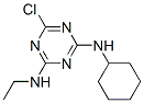CAS#: 84712-77-6, 6-Chloro-N-Cyclohexyl-N'-Ethyl-1,3,5-Triazine-2,4-Diamine