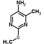 CAS#: 847139-63-3, 4-Methyl-2-(methylsulfanyl)-5-pyrimidinamine