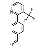 CAS 登录号：847446-85-9， 4-[3-(三氟甲基)-2-吡啶基]苯甲醛