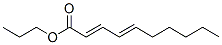 CAS 登录号：84788-08-9， 2,4-癸二烯酸丙酯