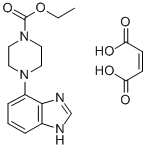 CAS 登录号：84806-83-7， 4-(1H-苯并咪唑-4-基)-1-哌嗪羧酸乙酯 (Z)-2-丁烯二酸盐 (1:1)