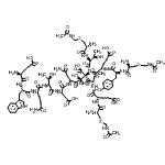 CAS#: 848084-83-3, (3S,6S,9S,12S,15S,18S,20R,21R,23S,26S)-26-({(2R)-3-[(Acetamidomethyl)sulfanyl]-2-aminopropanoyl}amino)-21-{[(2S,3R)-2-({(2R)-3-[(acetamidomethyl)sulfanyl]-2-aminopropanoyl}amino)-3-hydroxybutanoyl][(7 R,10S,13S)-7-amino-13-(2-carboxyethyl)-10-(4-hydroxybenzyl)-2,8,11,14-tetraoxo-5-thia-3,9,12-triazatetradecan-14-yl]amino}-3-amino-18-(2-amino-2-oxoethyl)-9-(3-amino-3-oxopropyl)-15-(carboxymethyl)-20 -hydroxy-12,23-bis[(1R)-1-hydroxyethyl]-6-(1H-indol-3-ylmethyl)-20-methyl-4,7,10,13,16,19,22,25-octaoxo-5,8,11,14,17,24-hexaazaoctacosane-1,21,28-tricarboxylic acid