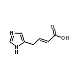 CAS 登录号：848133-10-8， (2E)-4-(1H-咪唑-5-基)-2-丁烯酸