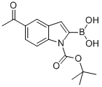 CAS#: 848357-29-9, 5-Acetyl-2-Borono-1H-Indole-1-Carboxylic Acid 1-(1,1-Dimethylethyl) Ester