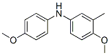 CAS 登录号：84837-24-1， 4-甲氧基-N-(4-甲氧基苯基)间甲苯胺